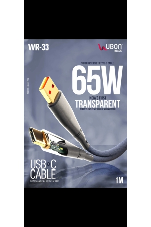 ubon-indias-first-transparent-barided-cable-with-golden-connectorsuper-fast-usb-to-type-c