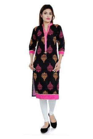 divena-black-cotton-straight-kurti-xxl