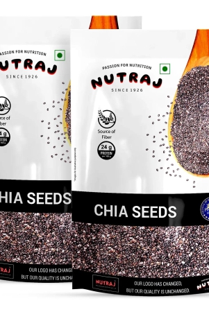 Nutraj Chia Seeds 200gm 200g (Pack of 2)