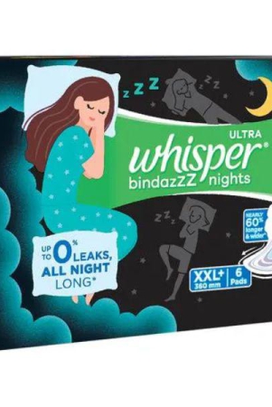 whisper-ultra-nights-xxl-plus-6-pcs