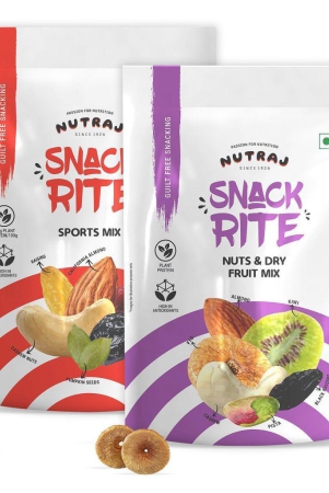 nutraj-snackrite-sports-mix-nuts-and-dry-fruits-mix-combo