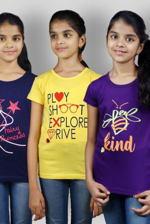 soft-apparels-multicolor-cotton-blend-girls-t-shirt-pack-of-5-none