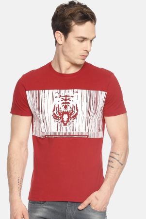 wolfpack-round-neck-barcode-tiger-printed-red-t-shirt-l