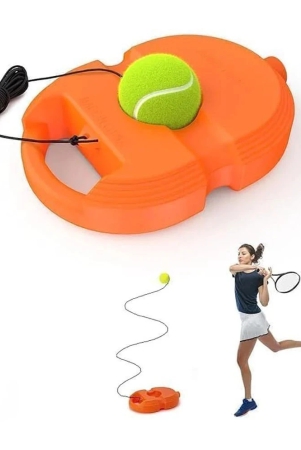 horse-fit-tennis-trainer-rebound-ball-with-string-solo-tennis-trainer-set-self-tennis-practice-ball-with-string-cricket-trainer-rebound-ball-with-rope-fill-sand-or-water-multicolor-one-s