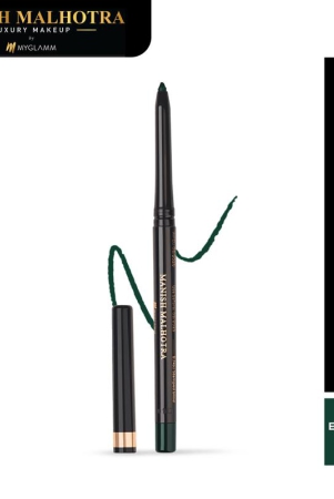 manish-malhotra-24h-kajal-eyeliner-emerald-spark-green-long-lasting-waterproof-smudge-proof-retractable-eye-kajal-pencil