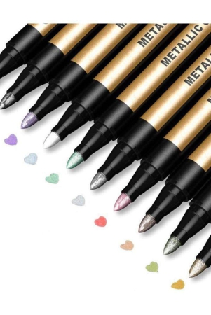 metallic-marker-pens-for-black-paperset-of-10