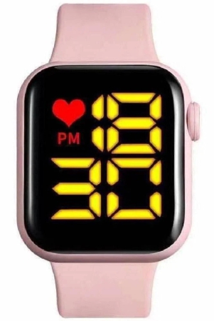 rhonium-pink-silicon-digital-womens-watch