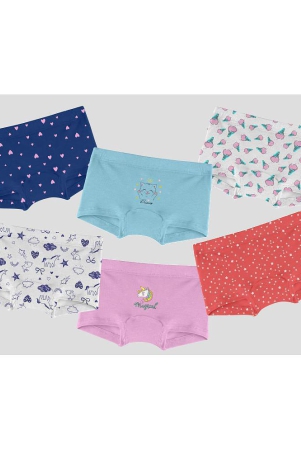 ariel-multi-cotton-blend-girls-bloomers-pack-of-6-none