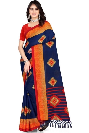 leelavati-multicolor-georgette-saree-with-blouse-piece-pack-of-1-multicolor