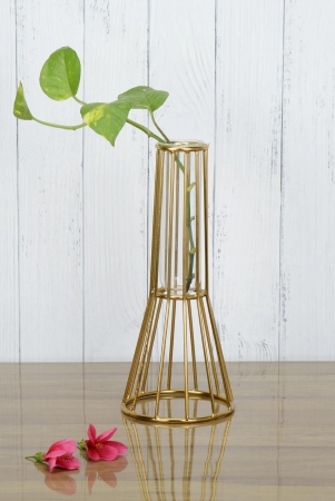 Pinnacle Gold Bud Vase Planter
