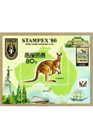 korea-kangaroo-miniature-sheet