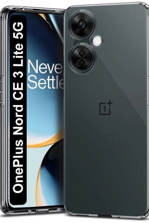 fashionury-plain-cases-compatible-for-silicon-oneplus-nord-ce-3-lite-5g-pack-of-1-transparent