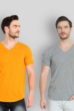 glito-grey-cotton-regular-fit-mens-t-shirt-pack-of-2-none