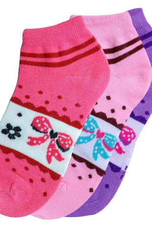 seleta-multicolor-cotton-blend-womens-ankle-length-socks-pack-of-3-none