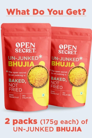 Open Secret Unjunked Bhujia (350g)