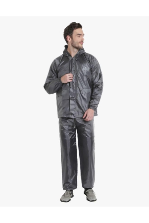 kyodo-grey-polyester-mens-raincoat-pack-of-1-2xl