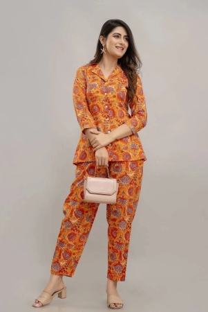 frionkandy-orange-printed-pant-top-set-none