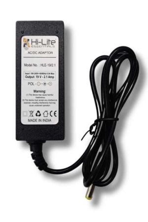Hi-Lite Essentials Power Adapter 19V Charger for ILIFE A4, A4s, A6, V1, V3, V5, V5 Pro, V7, X5 V80 Max Robotic Vacuum Cleaner