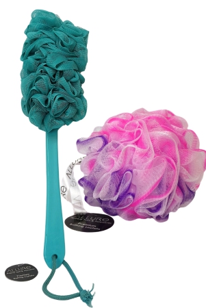 allure-bath-brush-loofah-set-pack-of-2-assorted-dual-colors-loofha