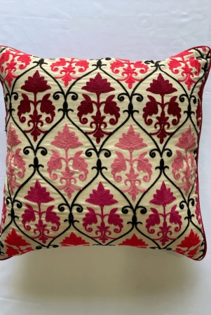 floral-embroidered-fine-cotton-pink-color-cushion-cover-16x16-size