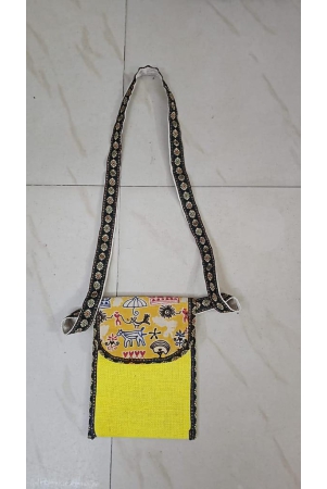 jfl-jute-cotton-sling-bag-yellow-