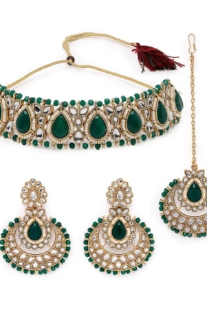 sukkhi-green-alloy-necklace-set-pack-of-1-green