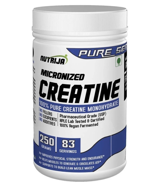 NUTRIJA MICRONIZED CREATINE POWDER 250 gm