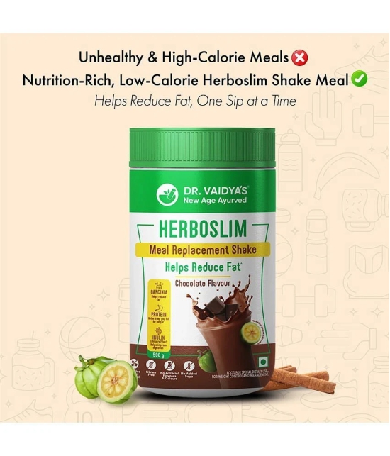 Dr. Vaidyas Herboslim Shake (Chocolate)(Pack of 2)