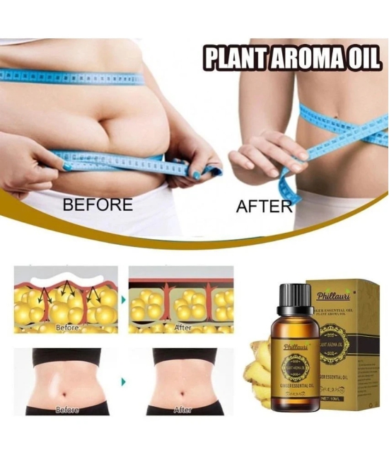 Phillauri Fat burning oil, Slimming oil, weight loss oil Shaping & Firming Oil 60 mL Pack of 2