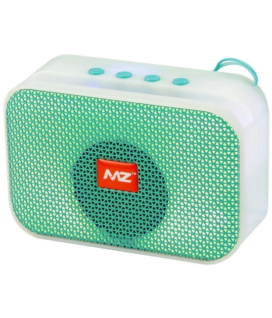 MZ M412SP 5 W Bluetooth Speaker Bluetooth V 5.0 with SD card Slot Playback Time 6 hrs Assorted - Assorted