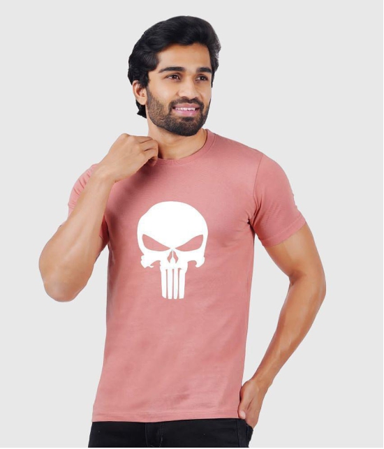 ferocious - Rose Gold Cotton Regular Fit Men's T-Shirt ( Pack of 1 ) - None