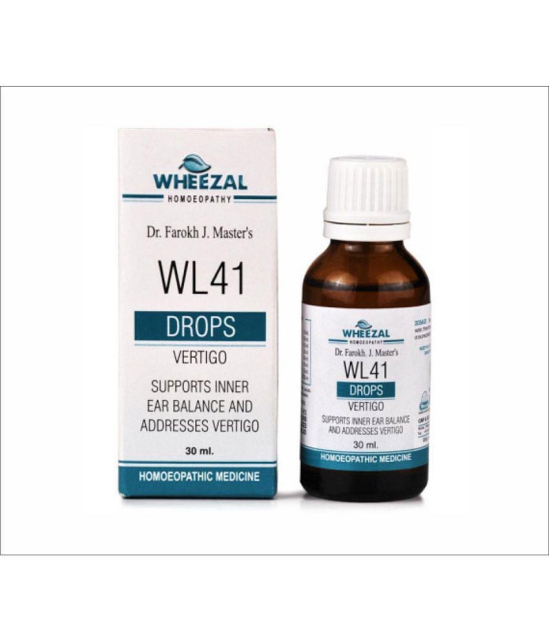 Wheezal WL-41 Vertigo Drops (30ml) (PACK OF TWO) Drops 30 ml