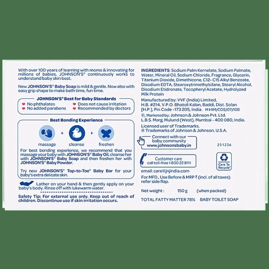 Johnson's Baby Baby Soap, 150 G