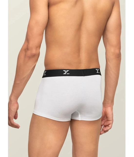 XYXX - White Modal Mens Trunks ( Pack of 1 ) - None