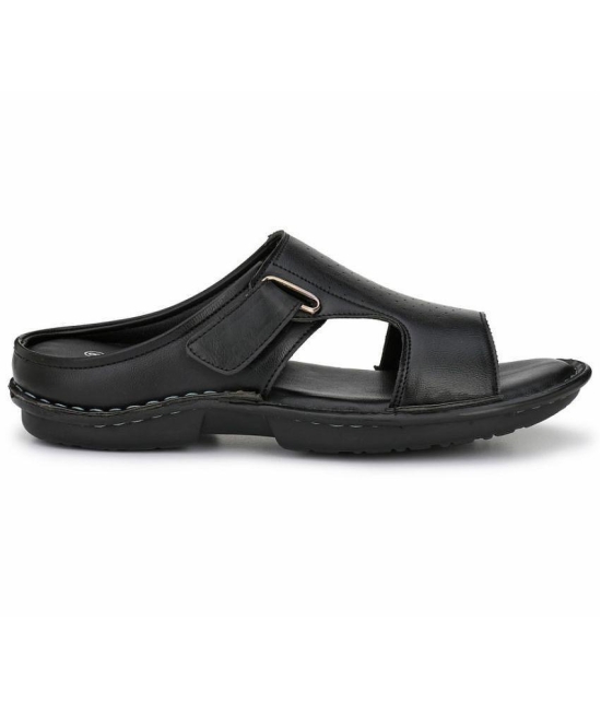 SHENCES - Black Mens Sandals - None