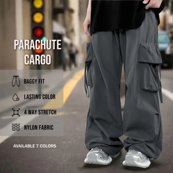 Parachute Umbrella Pocket Dark Grey Cargo-XL / Dark Grey