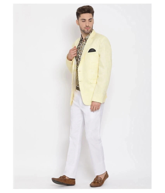 Hangup Yellow 3 Piece Suit - None