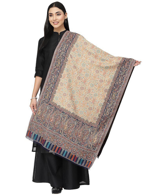 Anekaant Beige Self Design Shawl - ( Pack of 1 ) - Beige