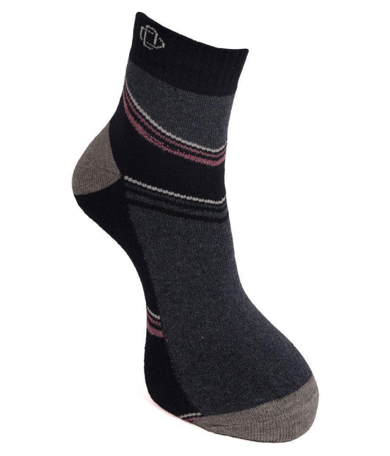 Dollar Socks Multi Casual Ankle Length Socks Pack of 3 - Multi