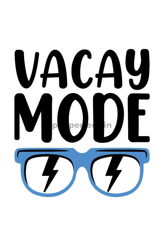 vacay mode t-shirt-L / Black