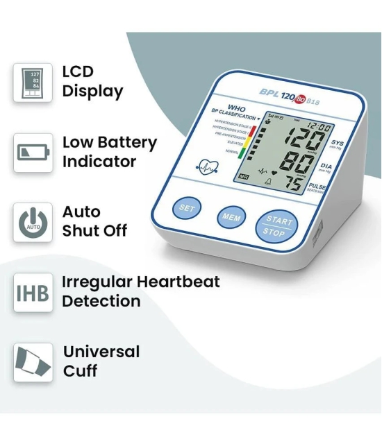 BPL Medical Technologies BPL 120/80 B18 Digital Blood Pressure Monitor