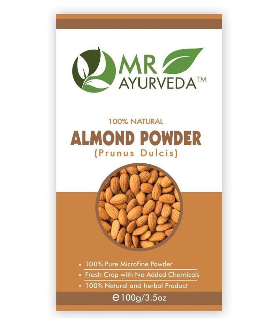 MR Ayurveda 100% Herbal Badam Powder Face Pack Masks 100 gm