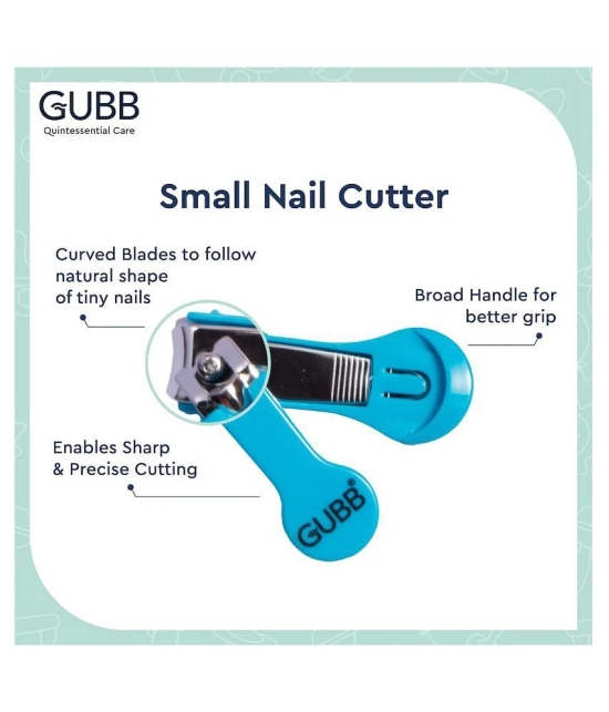 Gubb Blue Baby Kit Nail Manicure & Pedicure Kit 3 Pcs