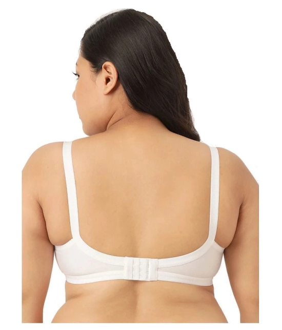 Leading Lady Cotton T-Shirt Bra - White Single - 48B