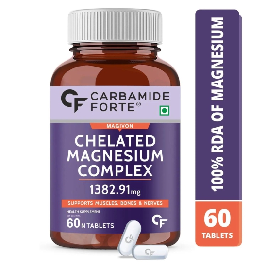 CF Chelated Magnesium Complex 1382.91mg Per Serving - 60 Tablets