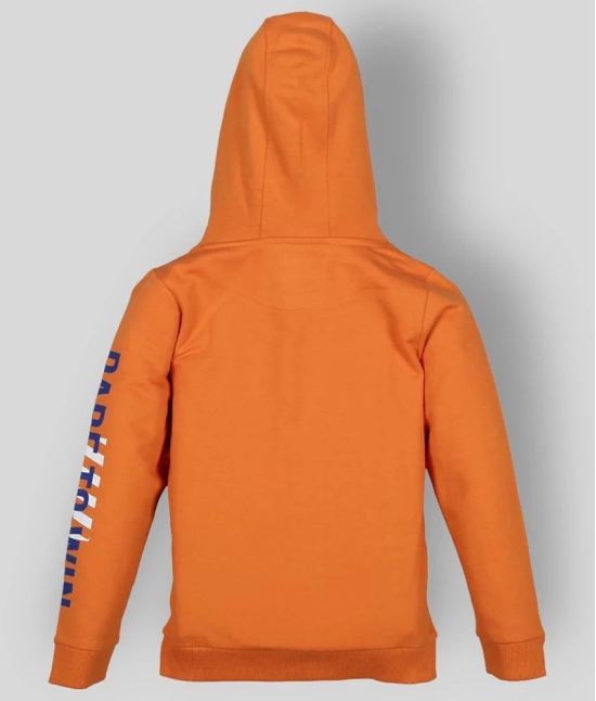 PLUM TREE - Orange Cotton Boys Sweatshirt ( Pack of 1 ) - None