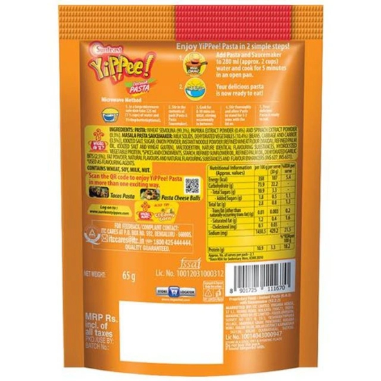 Sunfeast Pasta Tricolor Masala 65G(Savers Retail)