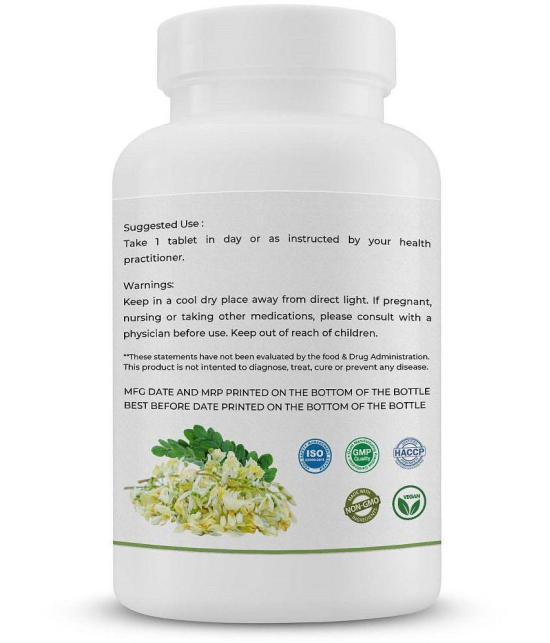 GOLDENACACIA HERRBALS Moringa Flower 1000mg 200 Tablets Tablets 1 no.s