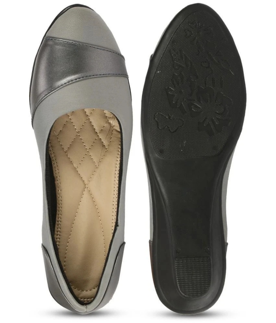 Saheb Gray Womens Formal Ballerinas - None