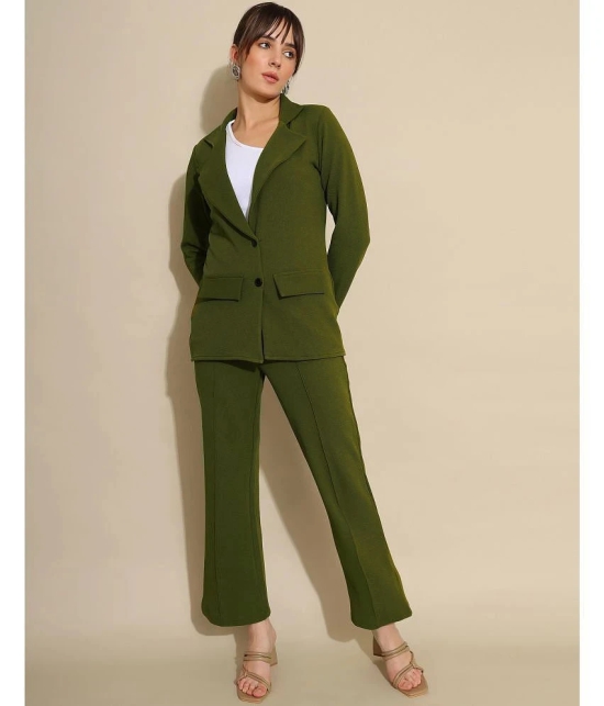 Selvia Olive Dyed Pant Top Set - None